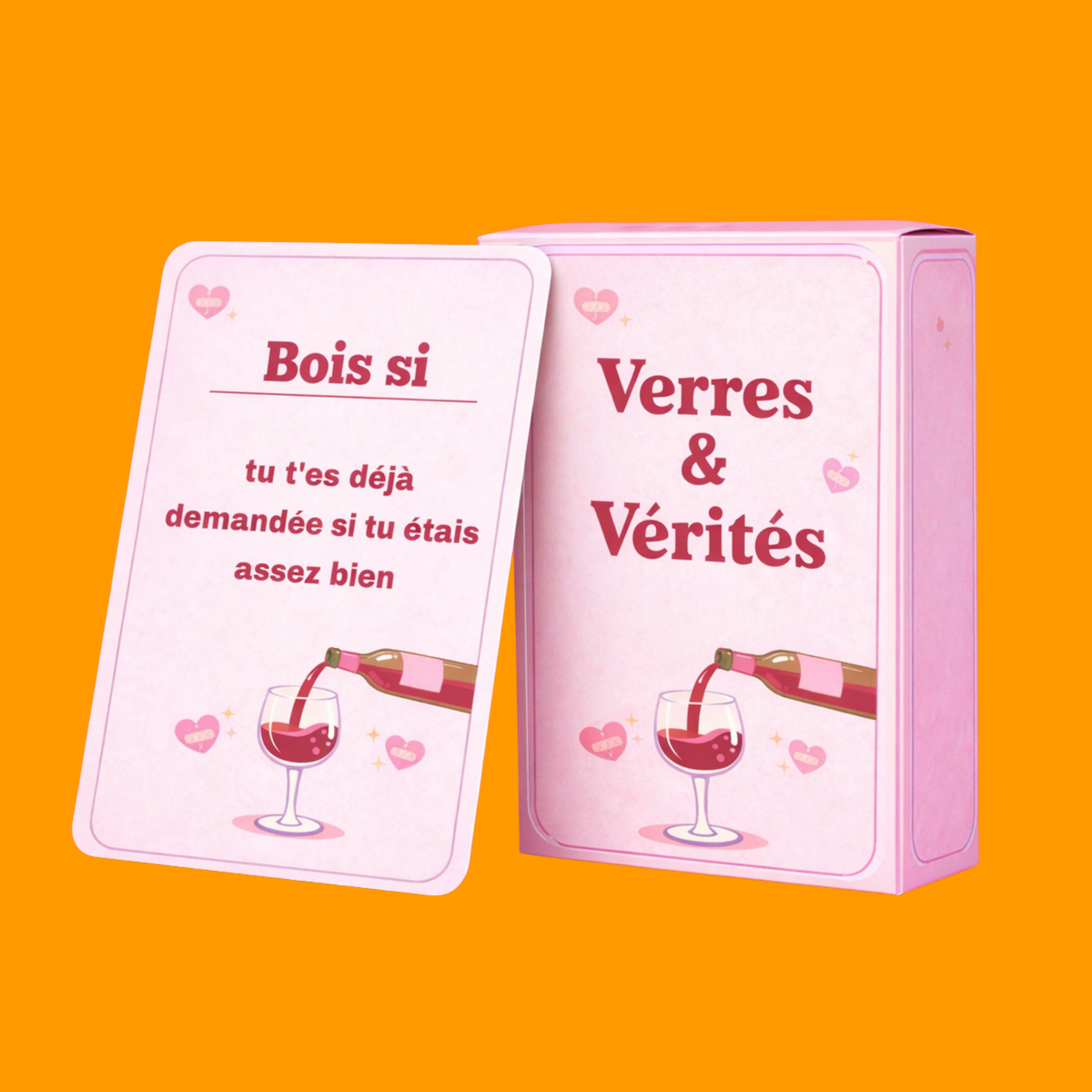 Jeu de cartes Verres ou Vérités - vue 1