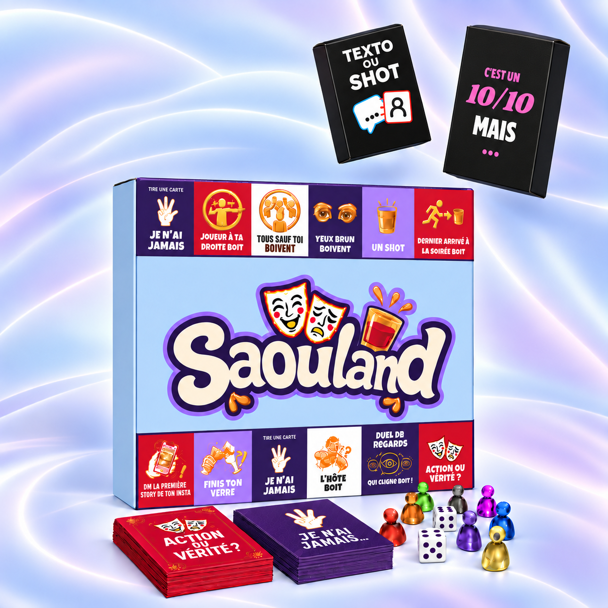 Saouland + 2 Jeux de soirées