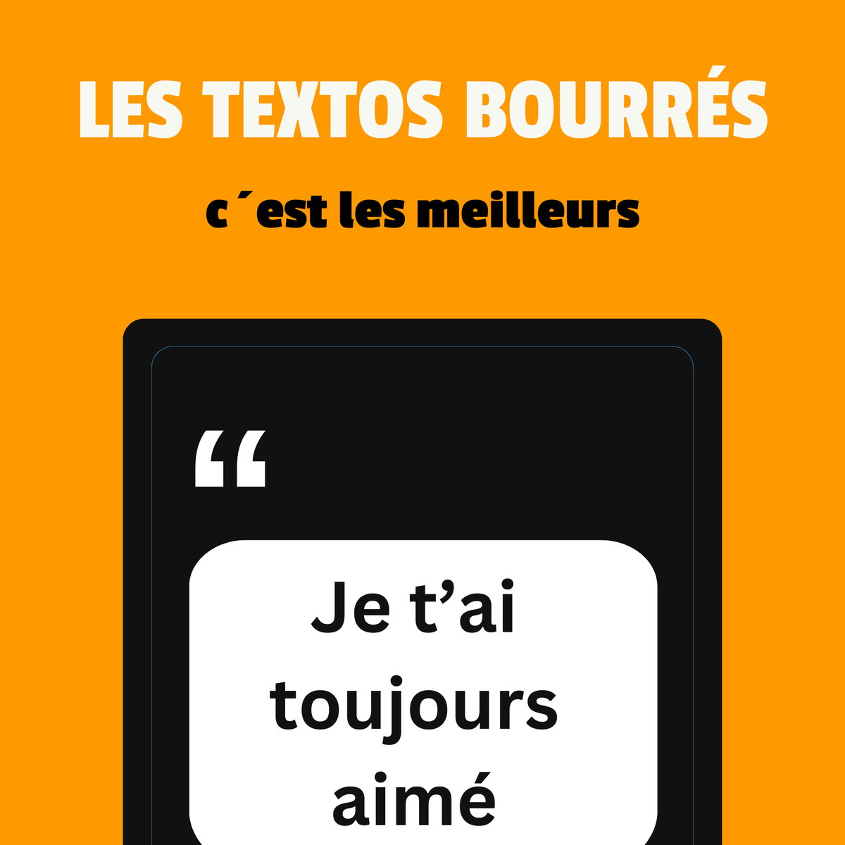 Jeu de cartes Texto ou Shot - vue 2