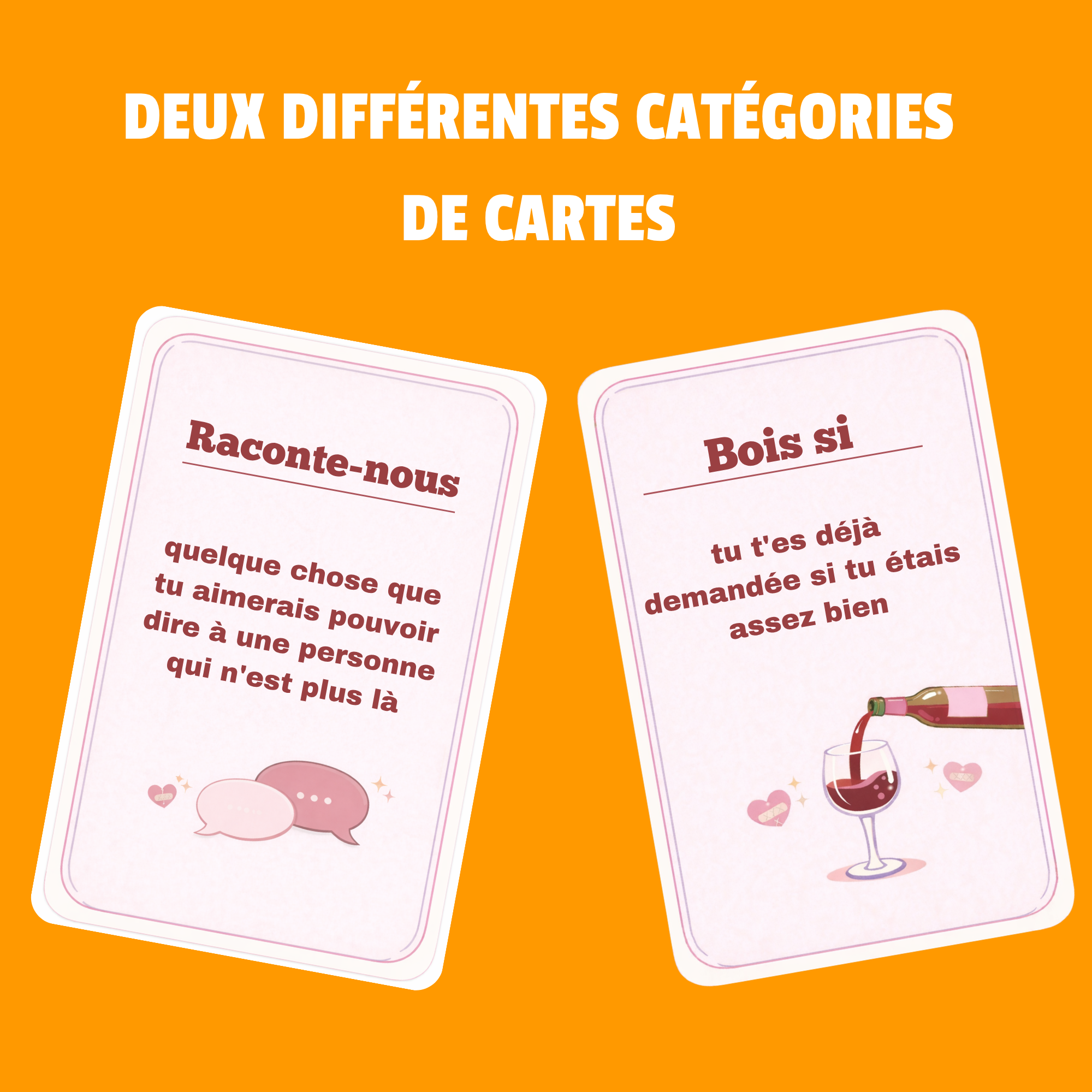Jeu de cartes Verres ou Vérités - vue 3